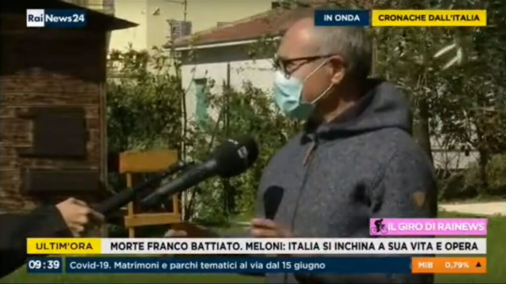 Intervista RAINEWS al Presidente Carlo Valentini in occasione del Giro d’Italia 2021